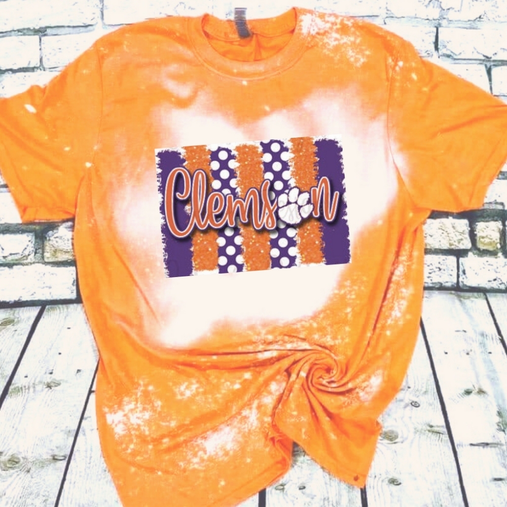 Clemson Tshirt (new) Custom Made to order